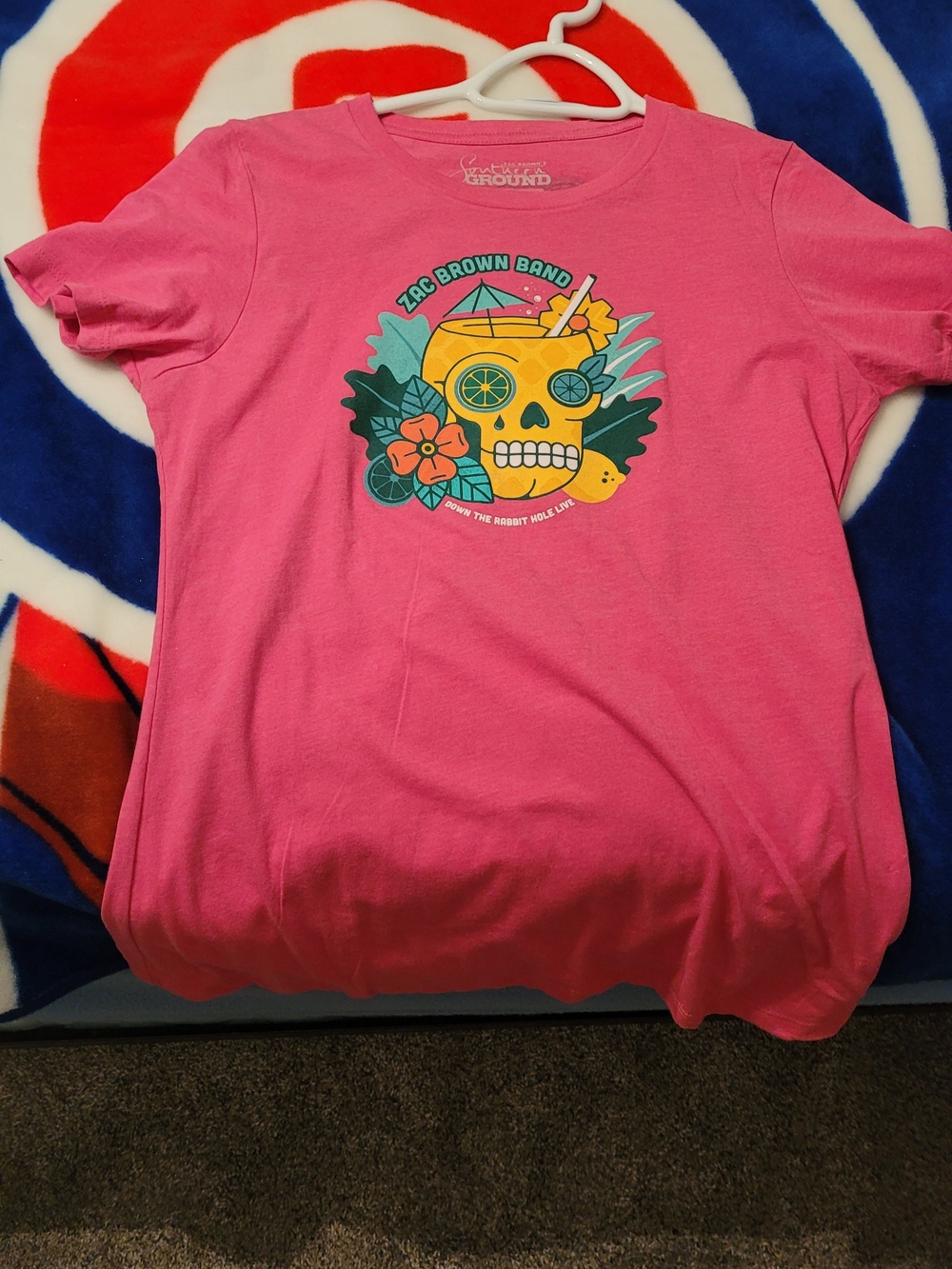 Zac Brown Band 2018 Pink Womens' Concert Shirt